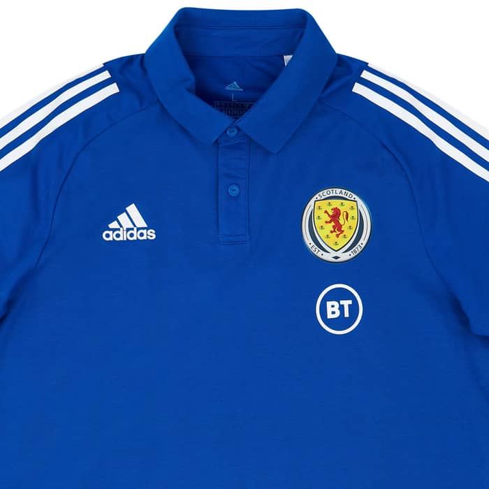 2020-21 Scotland Player Issue Polo T-Shirt (Very Good)