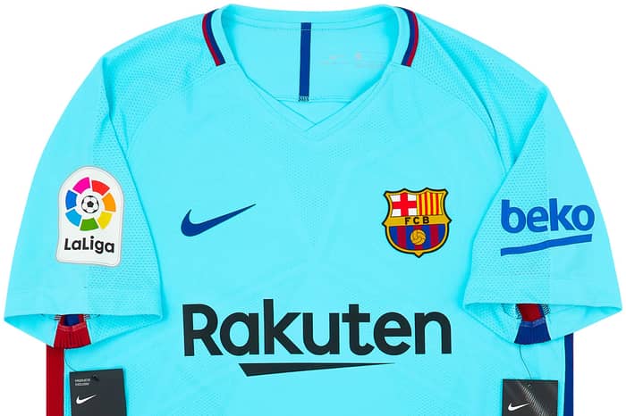 2017-18 Barcelona Authentic Away Shirt