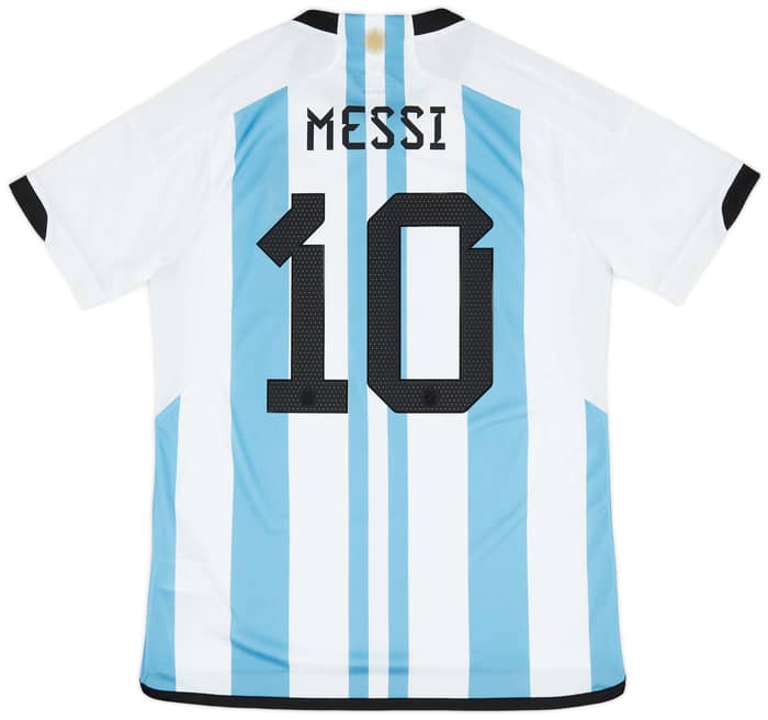 2022-23 Argentina Home 'vs Saudi Arabia' Shirt Messi #10
