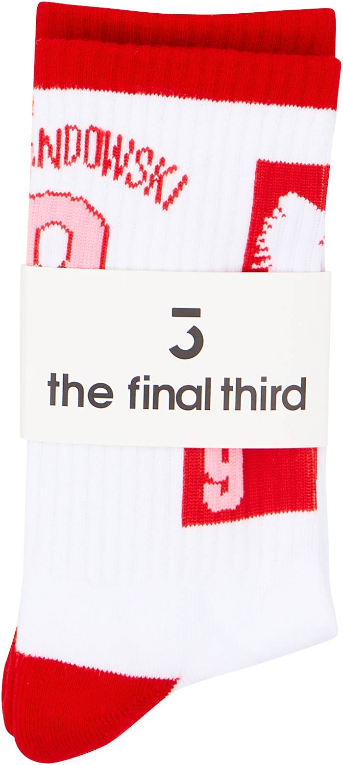 2012-13 Poland Lewandowski #9 Home Crew Socks