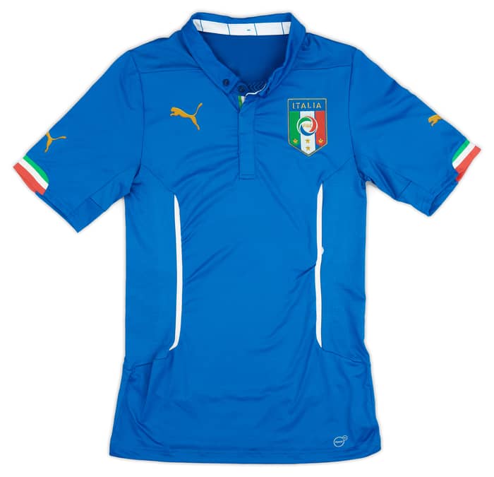 2014-15 Italy Player Issue Home Shirt (ACTV Fit) - 8/10