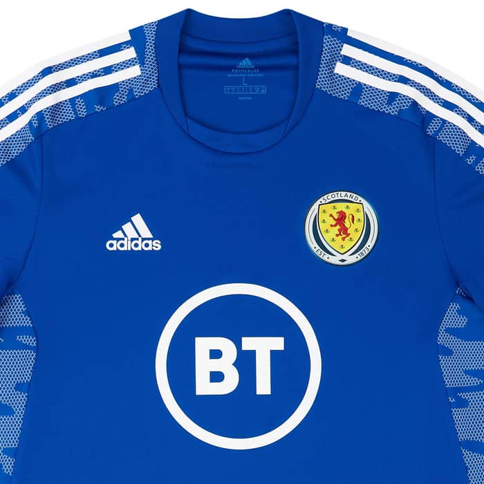 2021-22 Scotland Player Issue Training Shirt (Excellent)