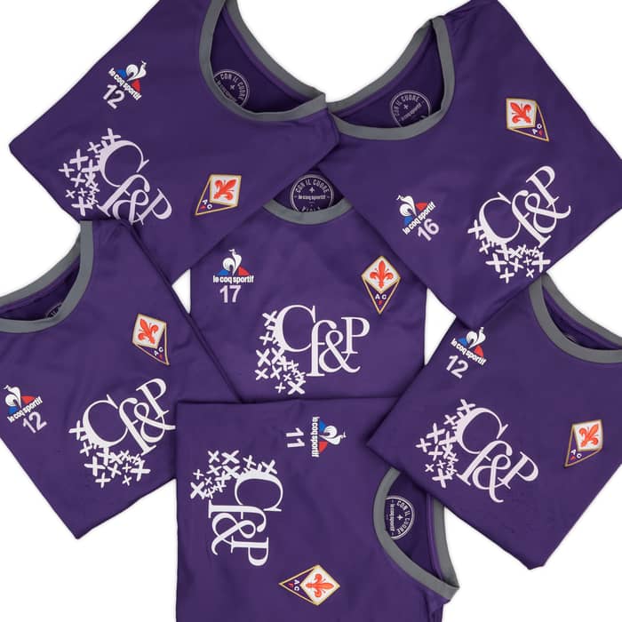 2016-17 Fiorentina Le Coq Sportif Training Shirt # - 7/10