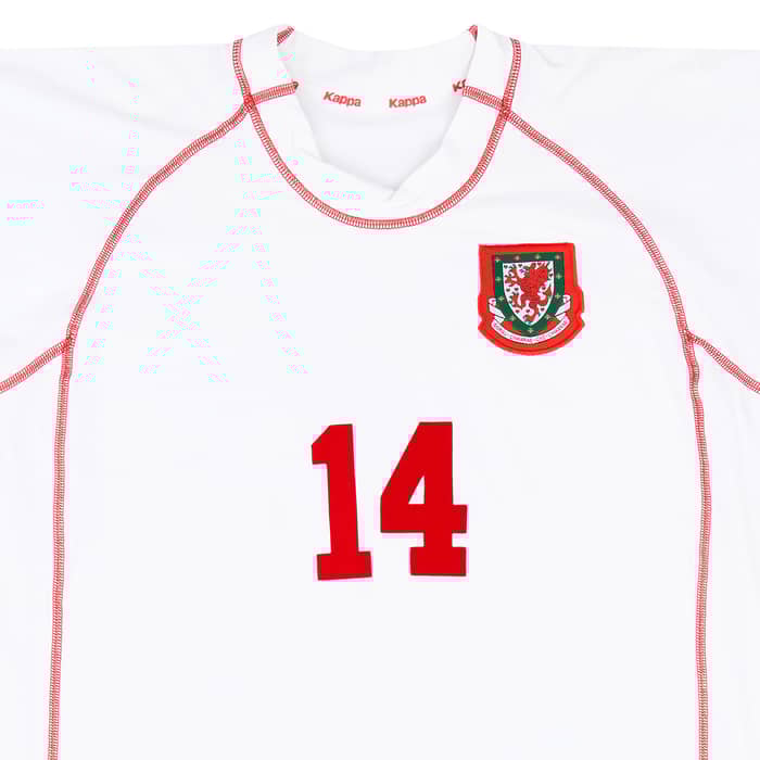 2000-01 Wales Match Issue Away Shirt #14
