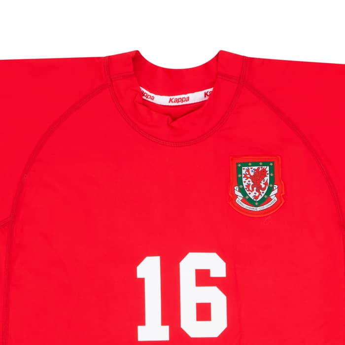 2000-01 Wales Match Issue Home Shirt #16 (Symons)