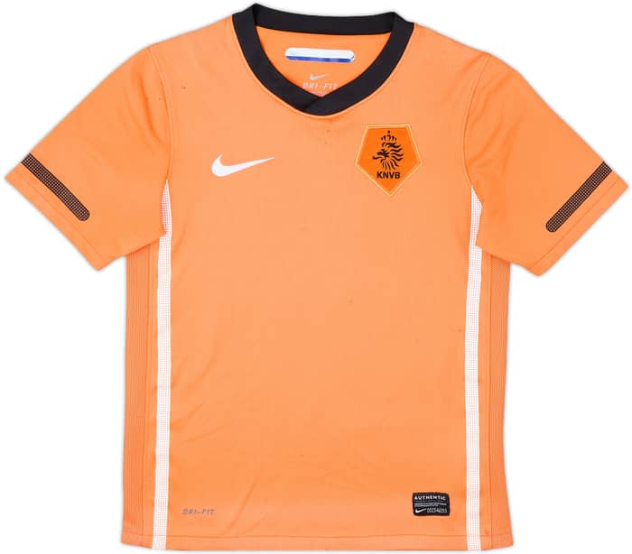 2010-11 Netherlands Home Shirt - 5/10 - (S.Boys)
