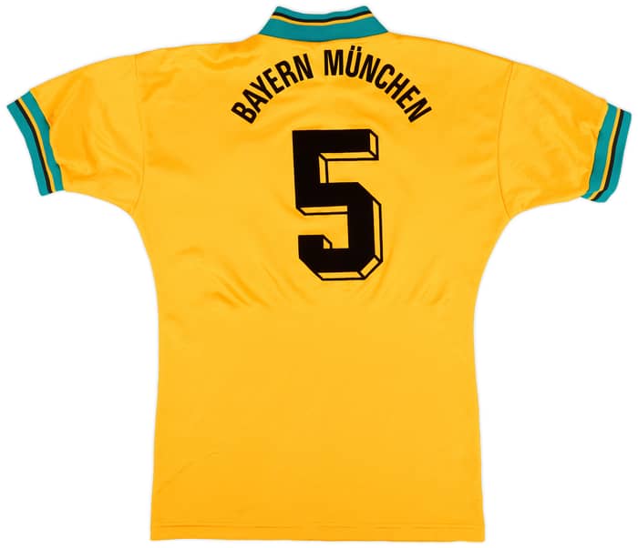 1993-96 Bayern Munich Away Shirt #5 (Helmer) - 8/10 - (S)
