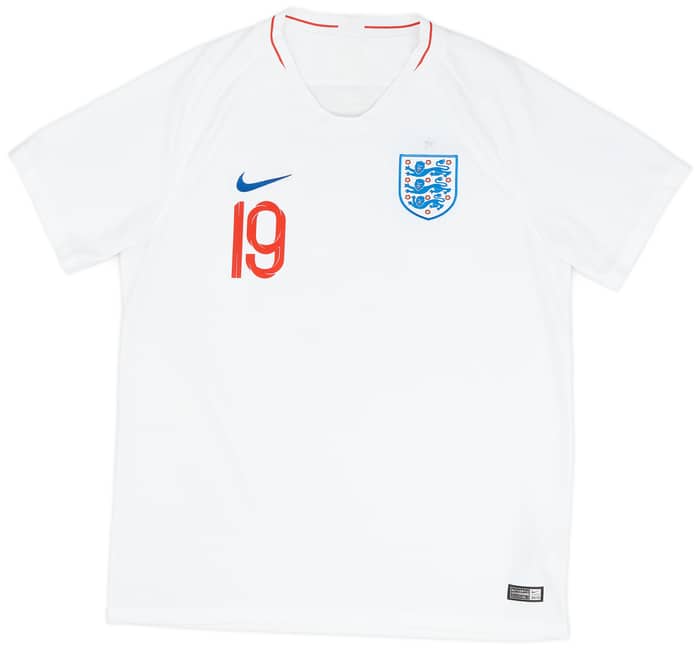 2018-19 England Home Shirt Rashford #19 - 9/10 - (XL)