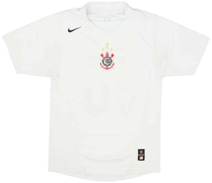 2004-05 Corinthians Home Shirt #10 (Tevez) - 5/10 - (S)