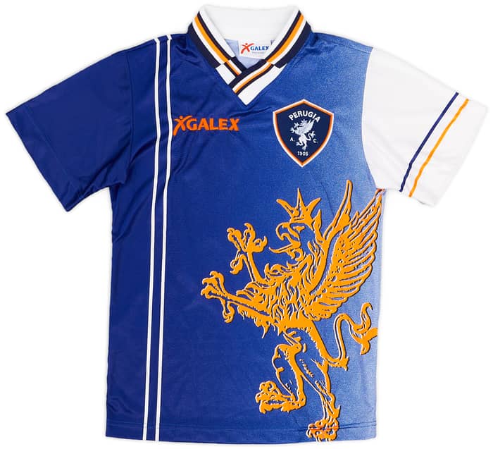 1998-99 Perugia Away Shirt Rapajc #11 - 9/10 - (XL.Boys)