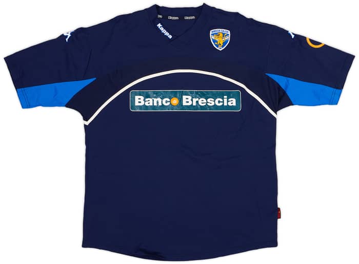 2005-06 Brescia Player Issue Kappa Training Shirt #1 - 8/10 - (XL)