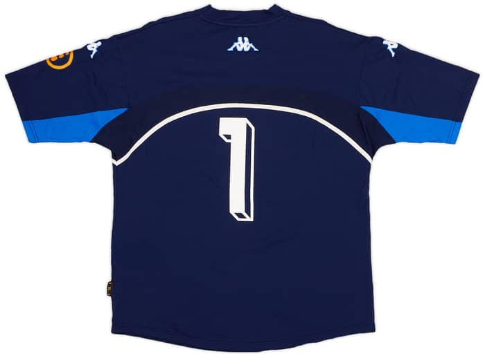 2005-06 Brescia Player Issue Kappa Training Shirt #1 - 8/10 - (XL)