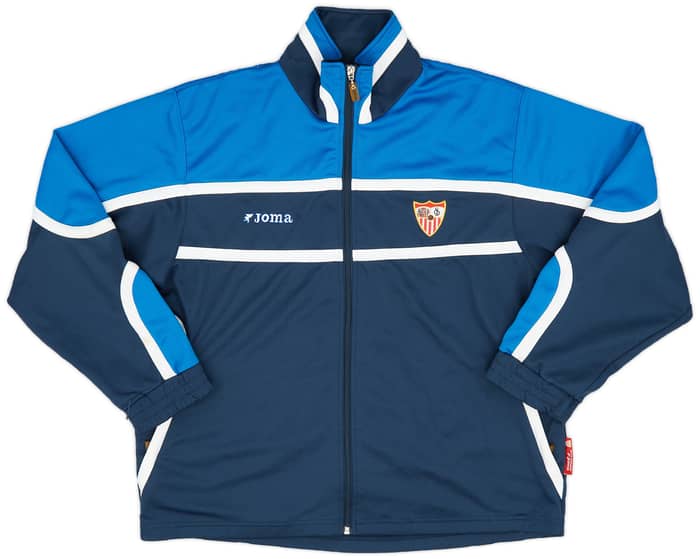 2001-02 Sevilla Joma Track Jacket - 9/10 - (S)
