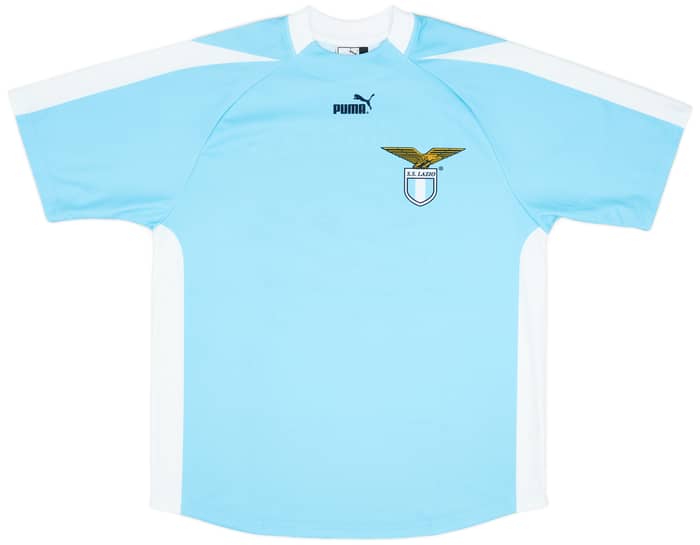 2003-04 Lazio 'Signed' Basic Home Shirt - 9/10 - (L)