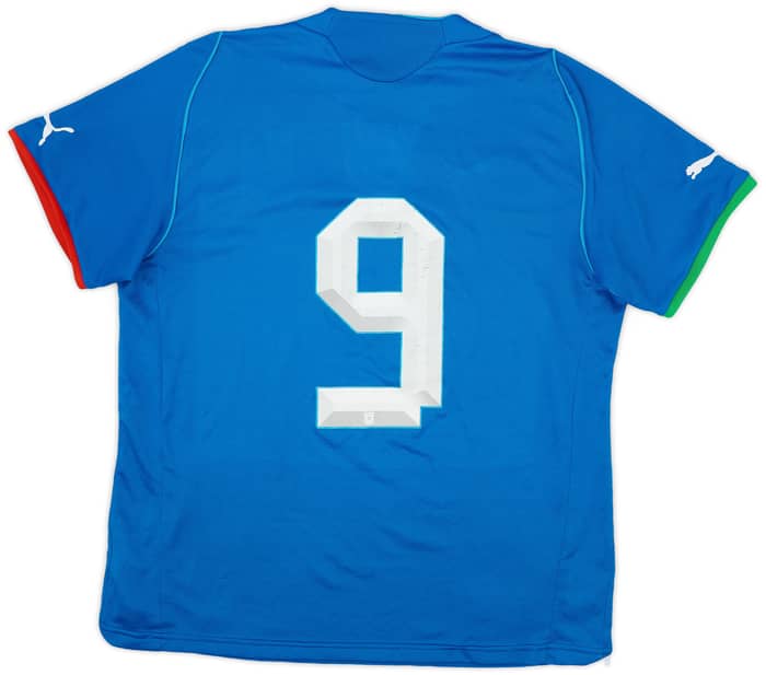 2013 Italy Confederations Cup Home Shirt #9 - 7/10 - (L)