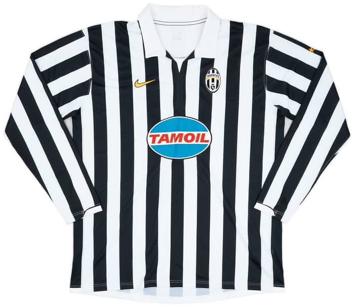 2006-07 Juventus Home L/S Shirt Iaquinta #9 - 9/10 - (XXL)