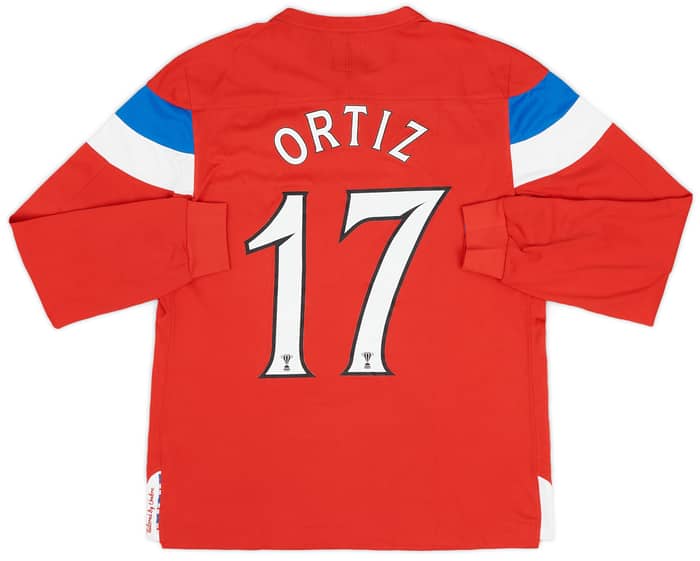 2011-12 Rangers Away Shirt Ortiz #17 - 9/10 - (L.Boys)