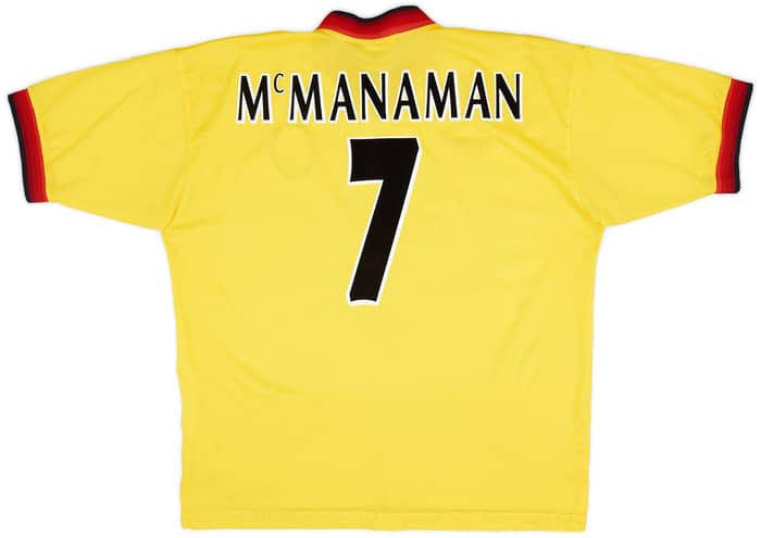 1997-99 Liverpool Away Shirt McManaman #7 - 9/10 - (XL)