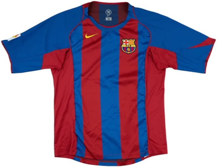 2004-05 Barcelona Home Shirt Messi #30 - 9/10 - (L)