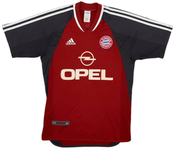 2001-02 Bayern Munich Home Shirt Elber #9 - 7/10 - (S)