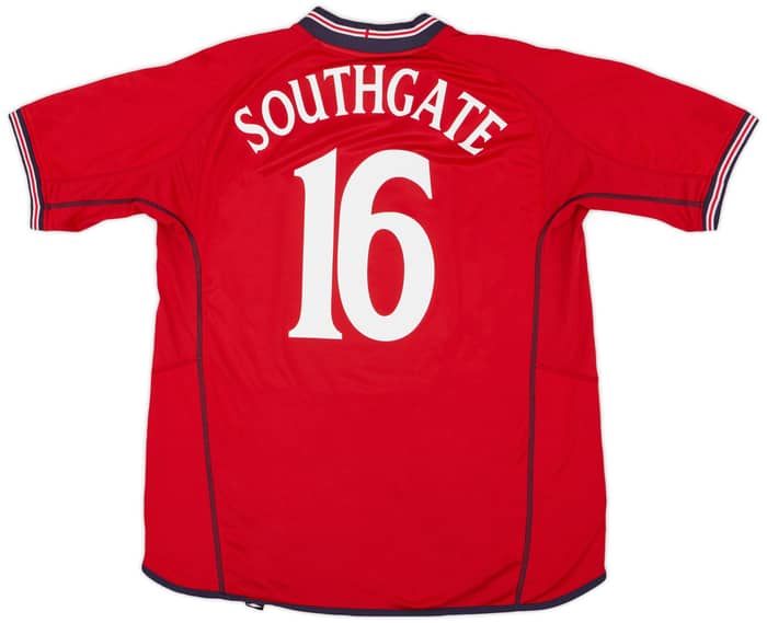 2002-04 England Away Shirt Southgate #16 - 9/10 - (XL)