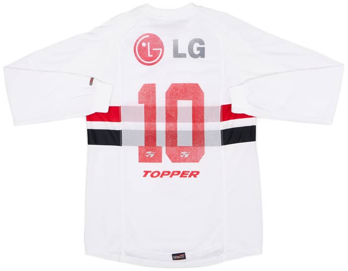 本日のタイムセール - ホットプレート / ホット L/S Home Paulo Sao 2003 Shirt (XL) - 8/10 - #10 トップス