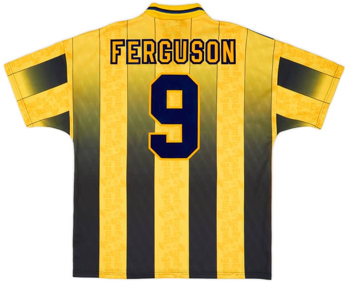 1996-98 Everton Away Shirt Ferguson #9 - 8/10 - (XL)