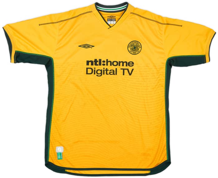 2002-03 Celtic Away Shirt Petrov #19 - 8/10 - (XL)