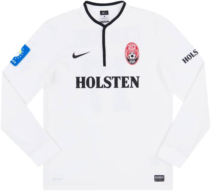 2014-15 Zorya Luhansk Match Issue Away L/S Shirt Ignjatijevic #17