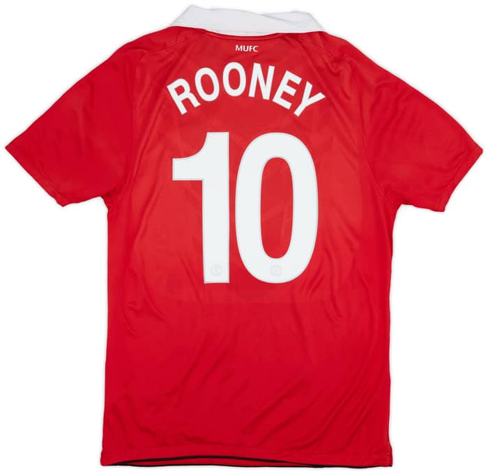 Maillot Manchester United 2010/2011 Domicile - Rooney #10 - Taille M - Nike