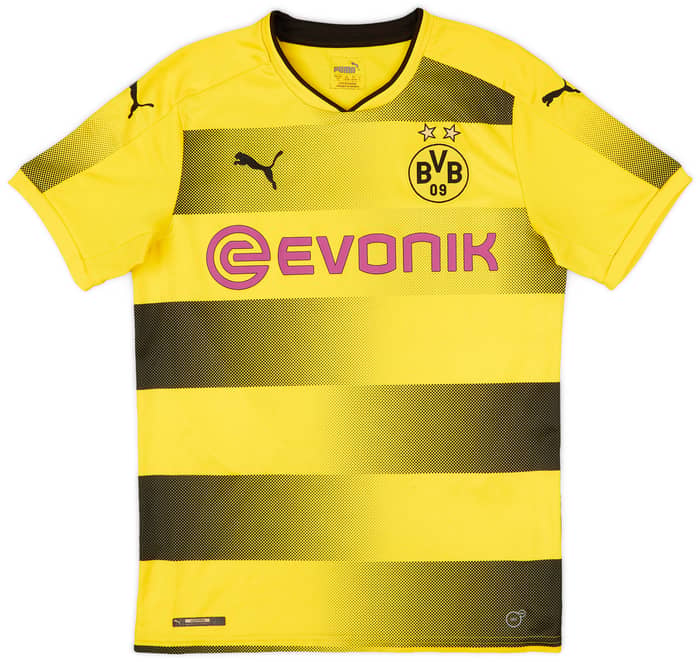 Maillot Domicile Borussia Dortmund 2017/18 Sokratis #25 Taille S - Occasion, Authentique Puma, Rétro Collector