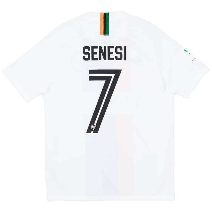 2019-20 Venezia Match Issue Away Shirt Senesi #7 - 7/10 - (M)