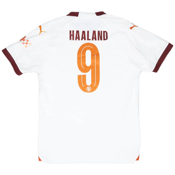 2023-24 Manchester City Player Issue Away Shirt Haaland #9 (L)