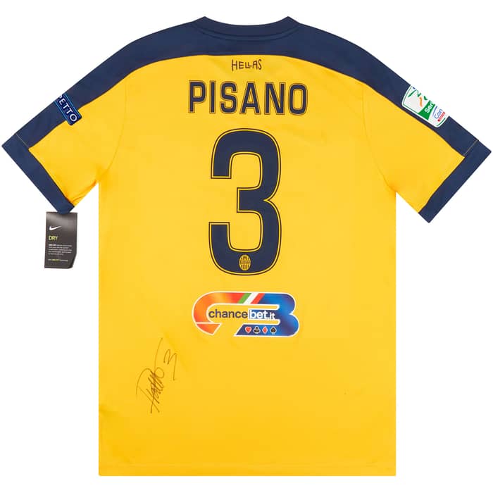 2016-17 Hellas Verona Signed Away Shirt #