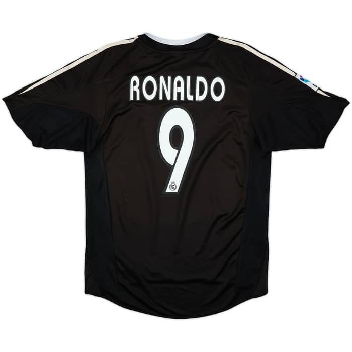 2004-05 Real Madrid Away Shirt Ronaldo #9 - 7/10 - (S)