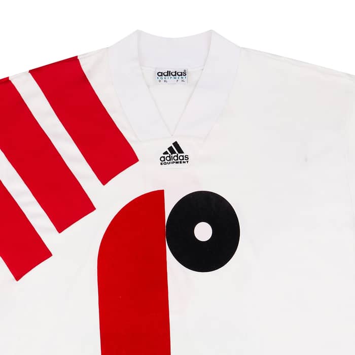 1992-94 adidas Template Shirt #4 - 6/10 - (XL)