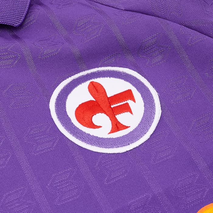 1988-89 Fiorentina ABM Reissue Home Shirt #10 (Baggio)