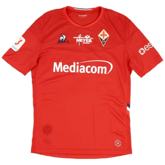 2019-20 Fiorentina Match Issue Fifth Shirt Terzic #93 - 5/10 - (M)