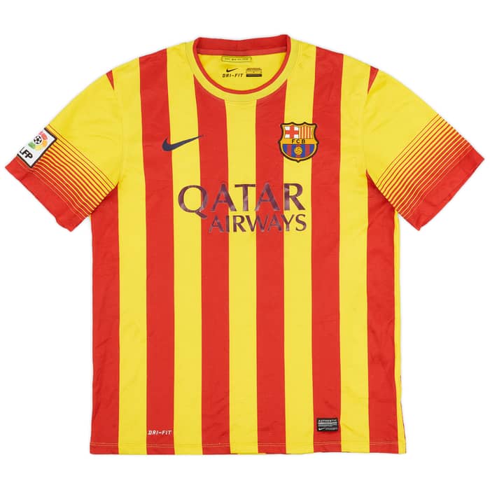 2013-15 Barcelona Away Shirt Messi #10 - 6/10 - (L)