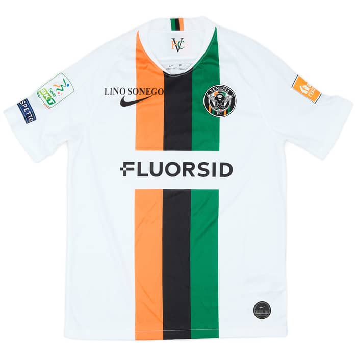 2019-20 Venezia Match Issue Away Shirt Felicioli #14
