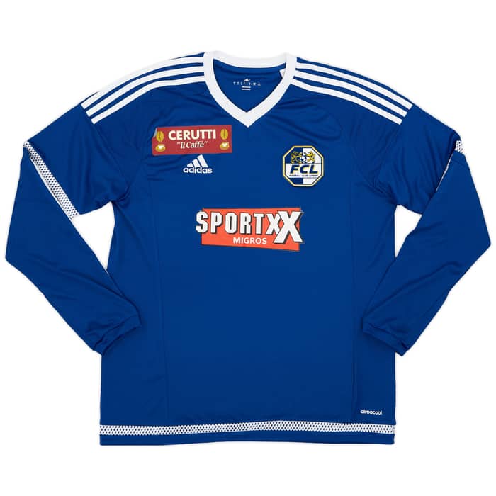 2015-16 FC Luzern Home L/S Shirt #8 - 8/10 - (L)