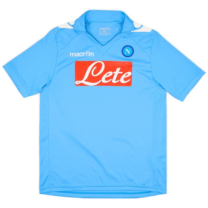 2011-12 Napoli Home Shirt Inler #88 - 8/10 - (M)