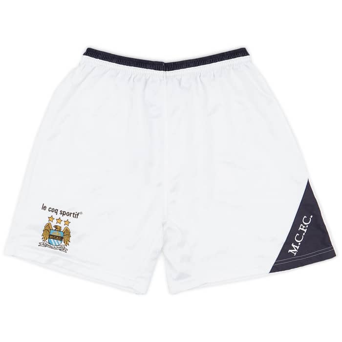 1999-01 Manchester City Home Shorts - 7/10 - (S)