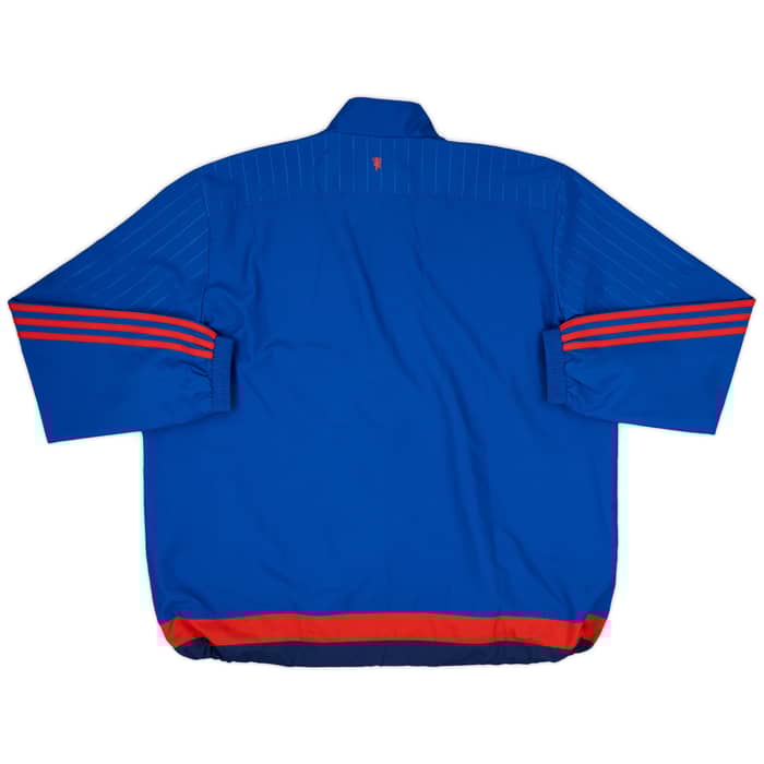 2015-16 Manchester United adidas Track Jacket - 9/10 - (XXL)