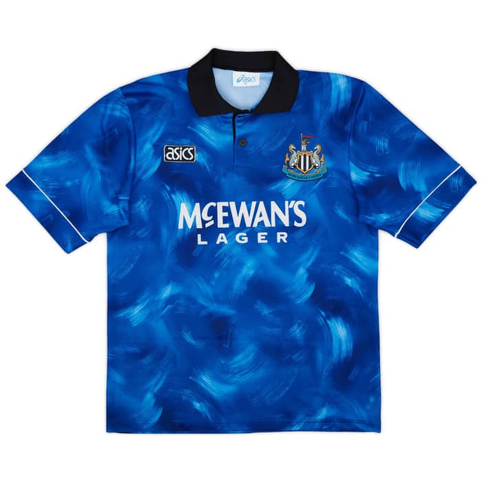 1993-95 Newcastle Away Shirt Albert #27 - 9/10 - (M)