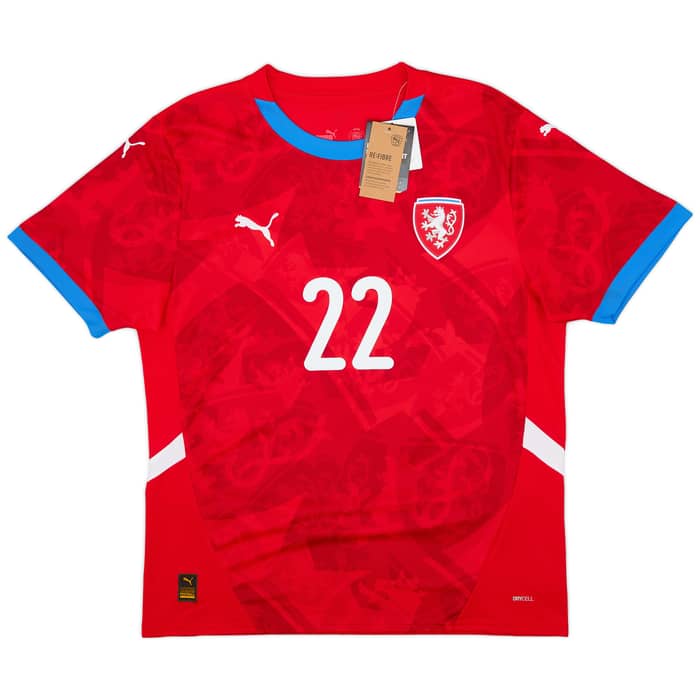 2024-25 Czech Republic Home Shirt Soucek #22