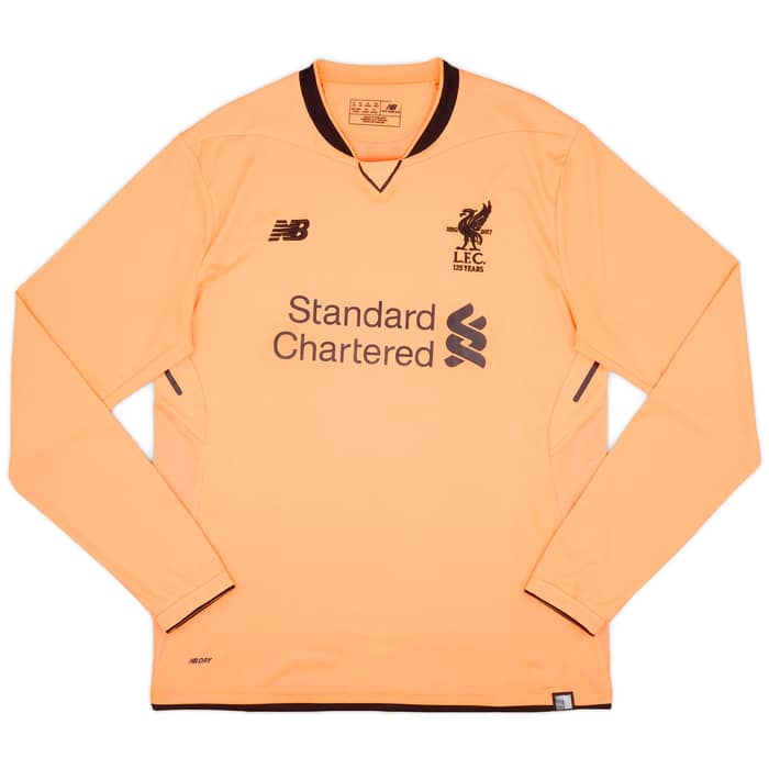 2017-18 Liverpool 125 Years Third L/S Shirt Firmino #9 - 8/10 - (XL)