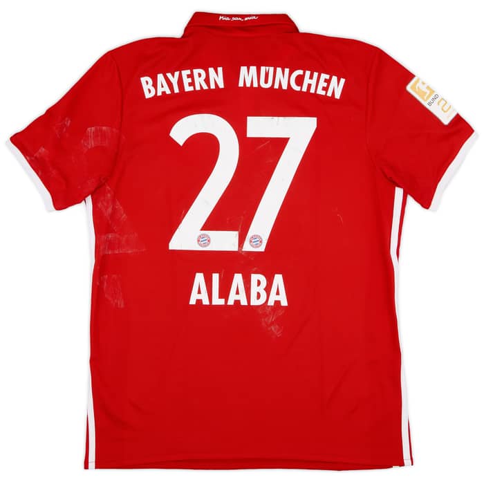2016-17 Bayern Munich Home Shirt Alaba #27 - 5/10 - (M)