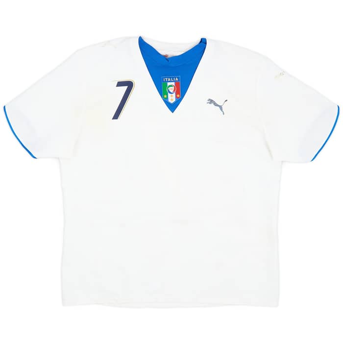 2006 Italy Away Shirt Del Piero #7 - 5/10 - (XL)