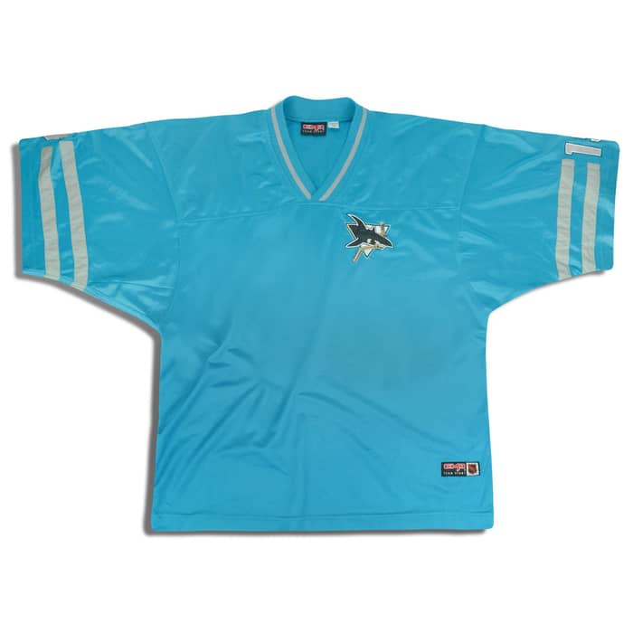 1990s San Jose Sharks #19 CMP Jersey XXL
